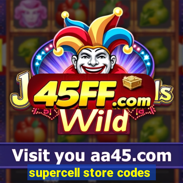 supercell store codes